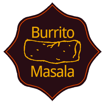 Burrito Masala food truck quick logo